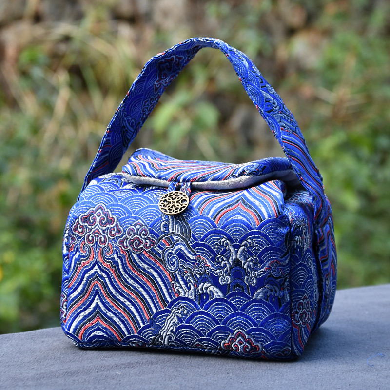 Travel Accessories Jewelry - Vintage Teaware Storage Bag Accessories Teacup