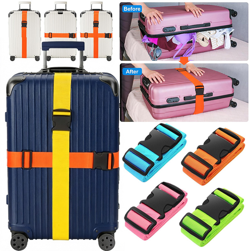 Luggage Strap Belt - NEW Straight Shaped Luggage Straps for