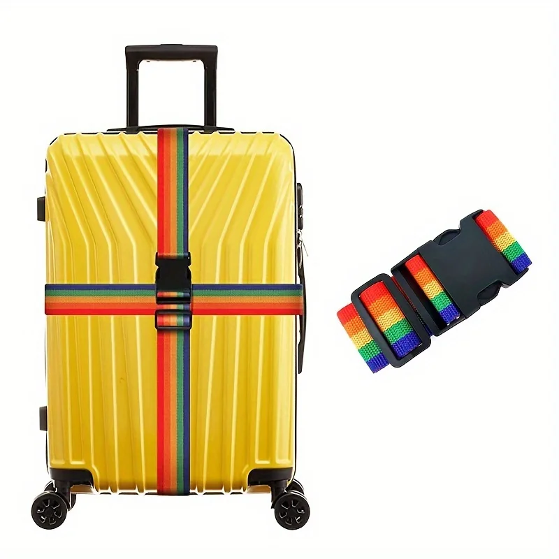 Luggage Strap Belt - 1 Pack Adjustable Luggage Strap, Suitcase