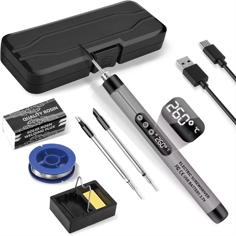 Mini Iron Travel - Mini Cordless Soldering Iron Kit USB