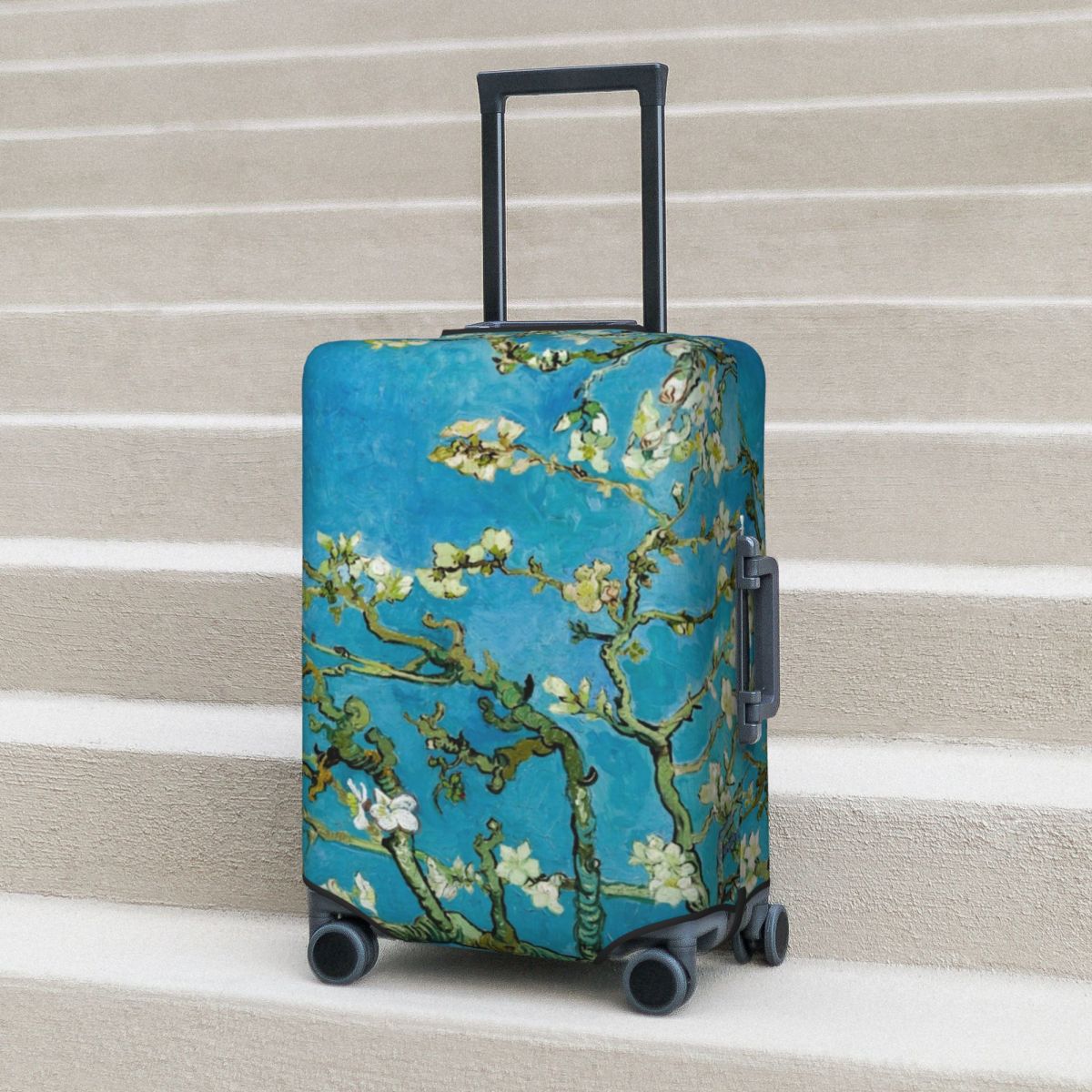 Travel Van Accessories - Almond Blossom Suitcase Cover Vincent Van