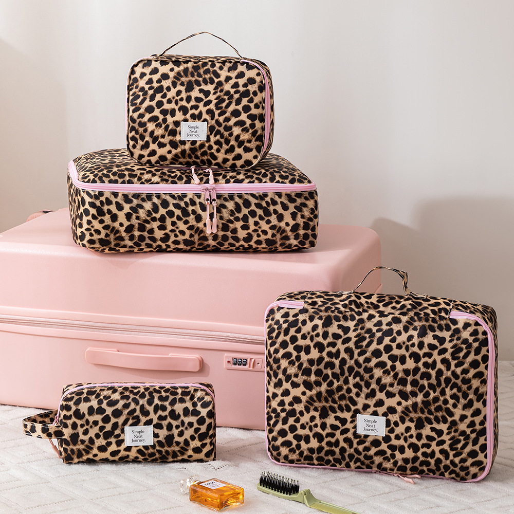 Leopard Makeup Bag Toiletry Cl - Travel Accessories Bag For Women review and price