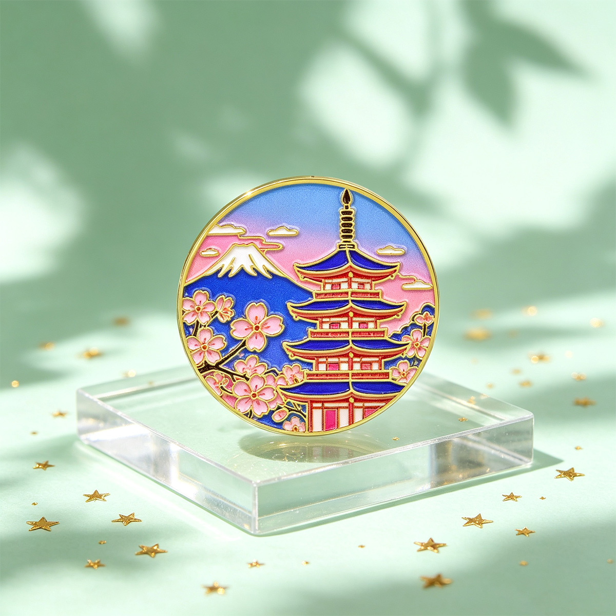 Japanese Cherry Blossom Enamel - Travel Accessories Jewelry review and price