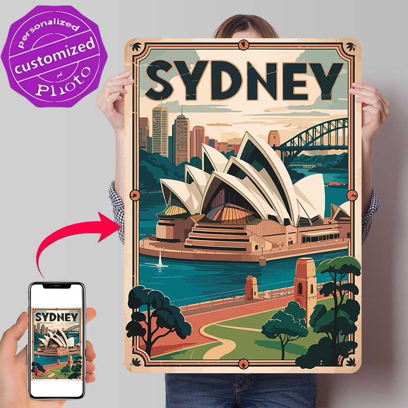 Sydney Travel 3D Texture Print - Travel Accessories Sydney review and price