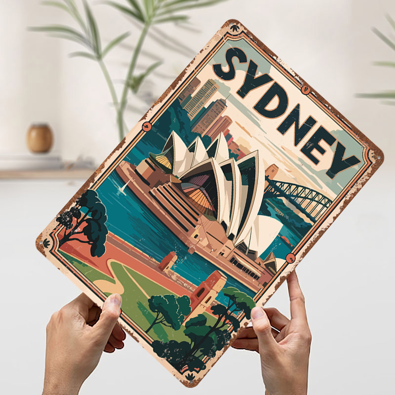 Sydney Travel 3D Texture Print - Travel Accessories Sydney review and price