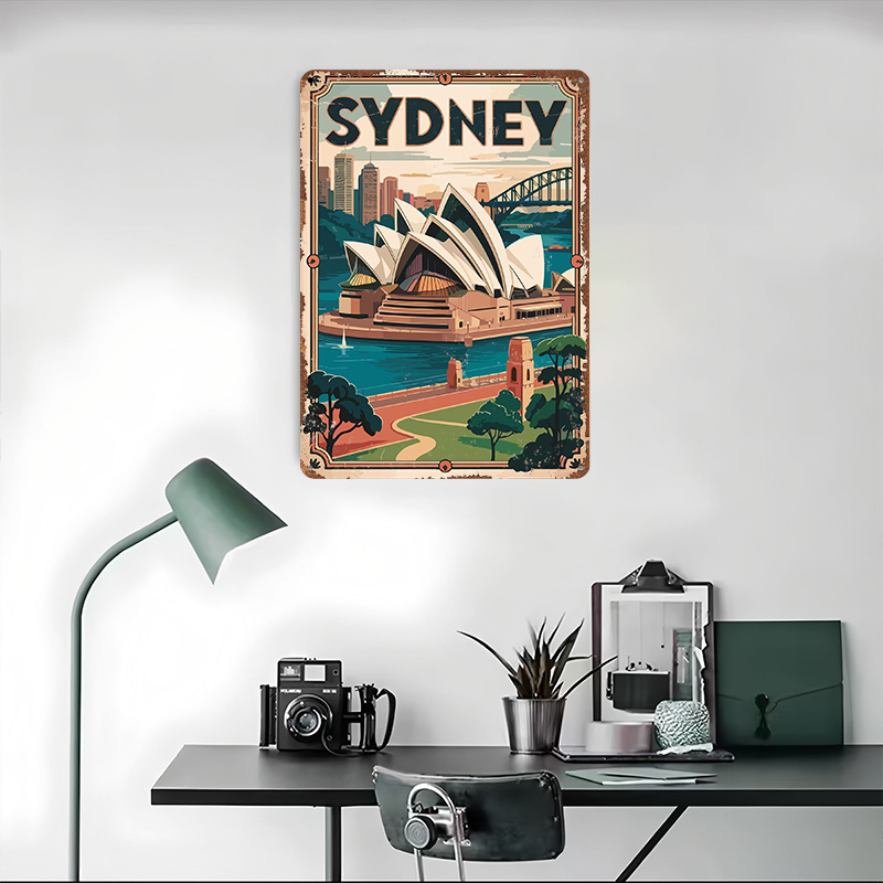 Sydney Travel 3D Texture Print - Travel Accessories Sydney review and price
