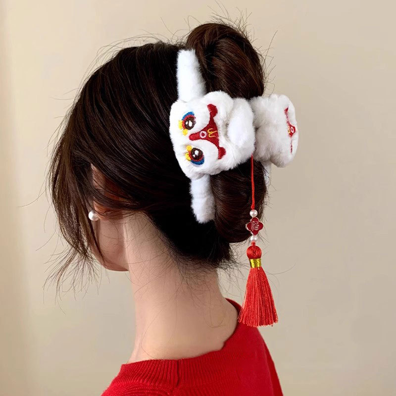 1pc Lion Dance Tassel New Year - Travel Accessories For Elderly review and price