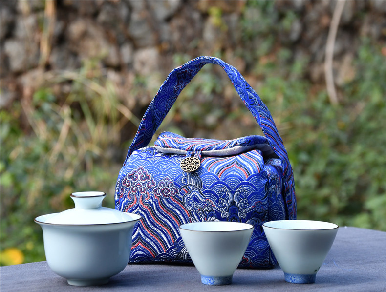Vintage Teaware Storage Bag Ac - Travel Accessories Jewelry review and price
