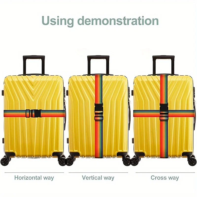 1 Pack Adjustable Luggage Stra - Luggage Strap Belt review and price