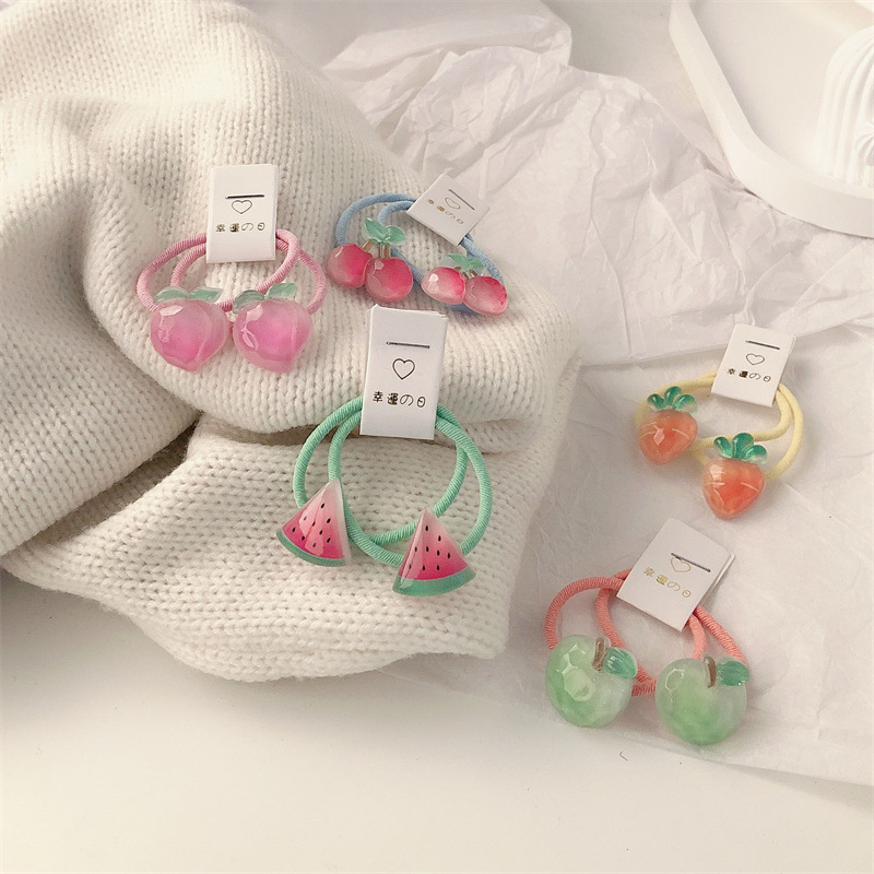 Kids Carrot Hair Ties 5 Pair N - Travel Accessories With Kids review and price