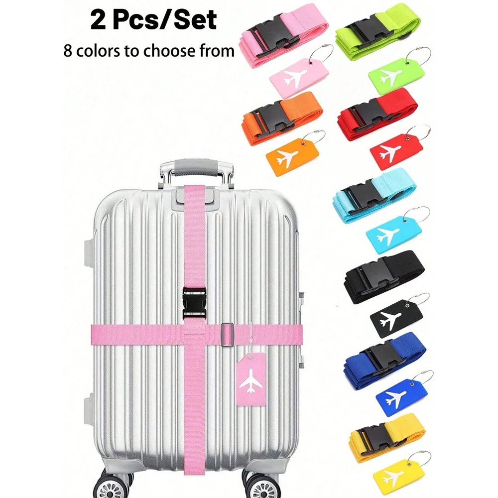 Luggage Strap Set with Luggage - Luggage Strap Belt review and price