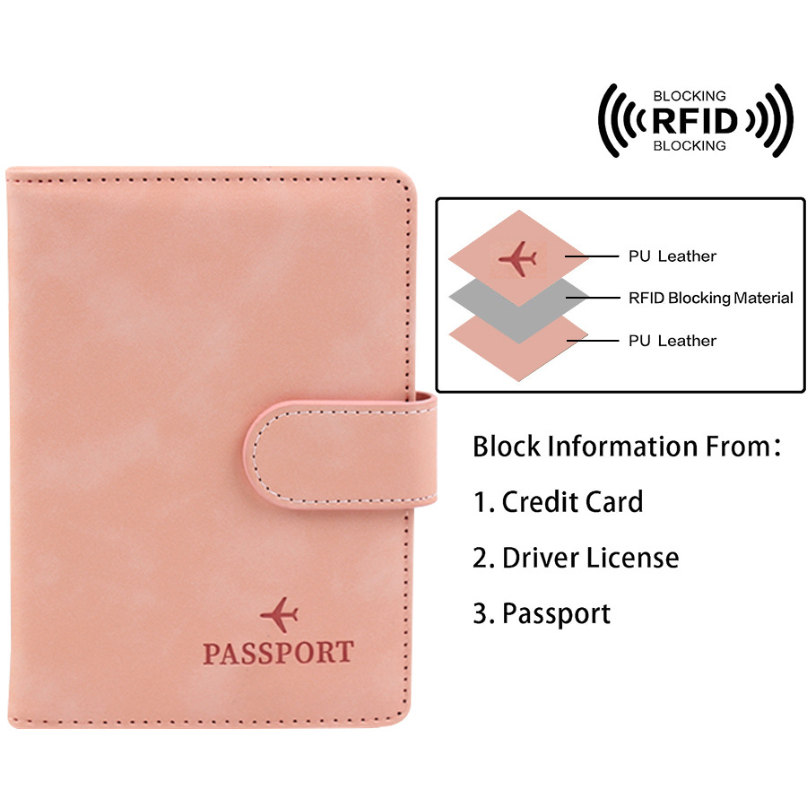 Magnetic Button Passport Cover - Travel Accessories Bag For Women review and price