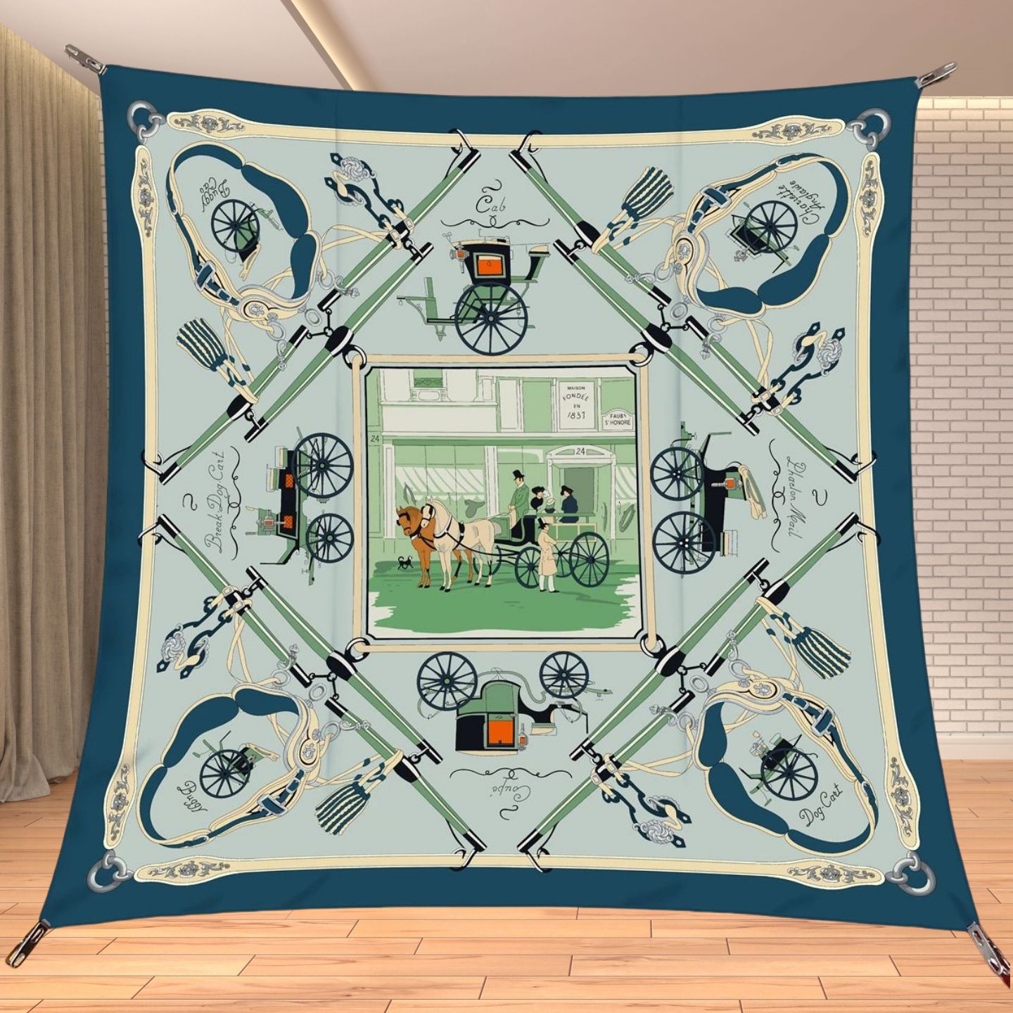 90cm Twill Silk Like Square Sc - Travel Accessories For Elderly review and price