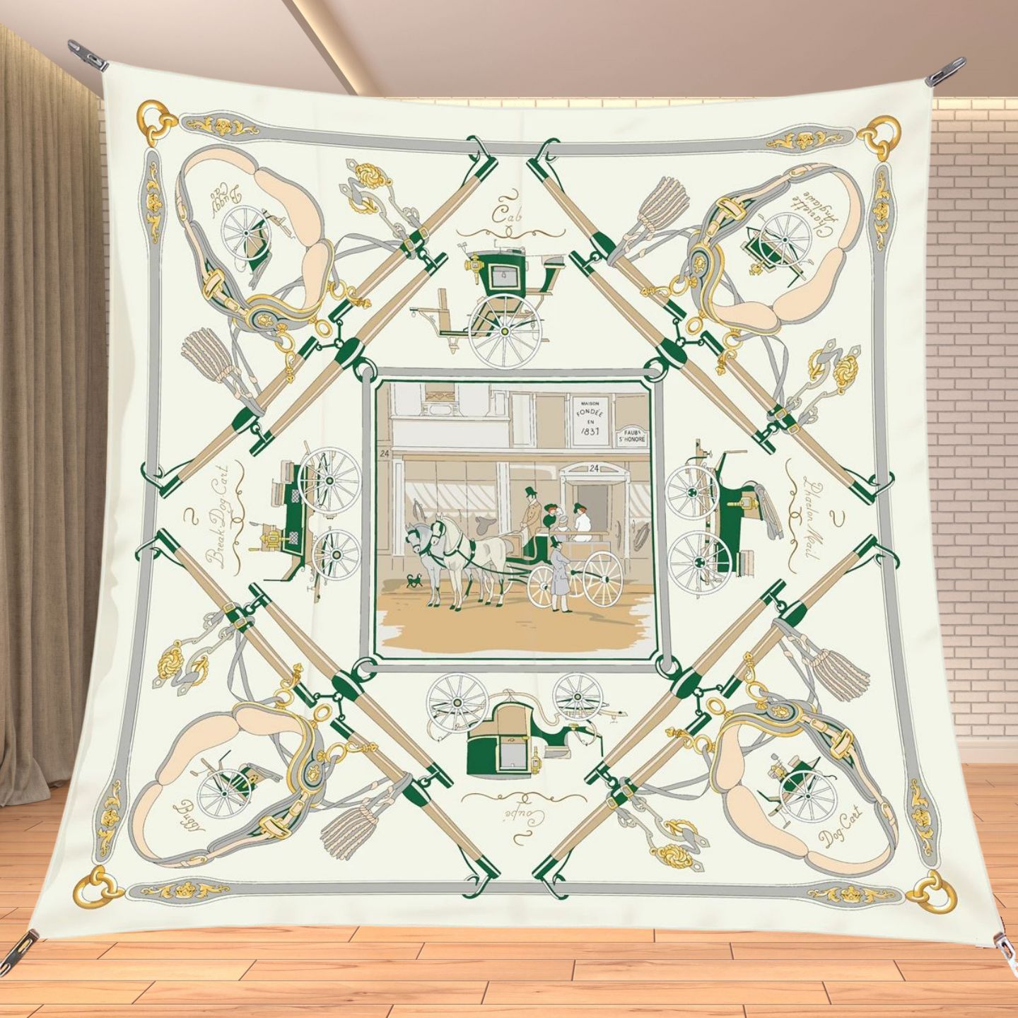 90cm Twill Silk Like Square Sc - Travel Accessories For Elderly review and price