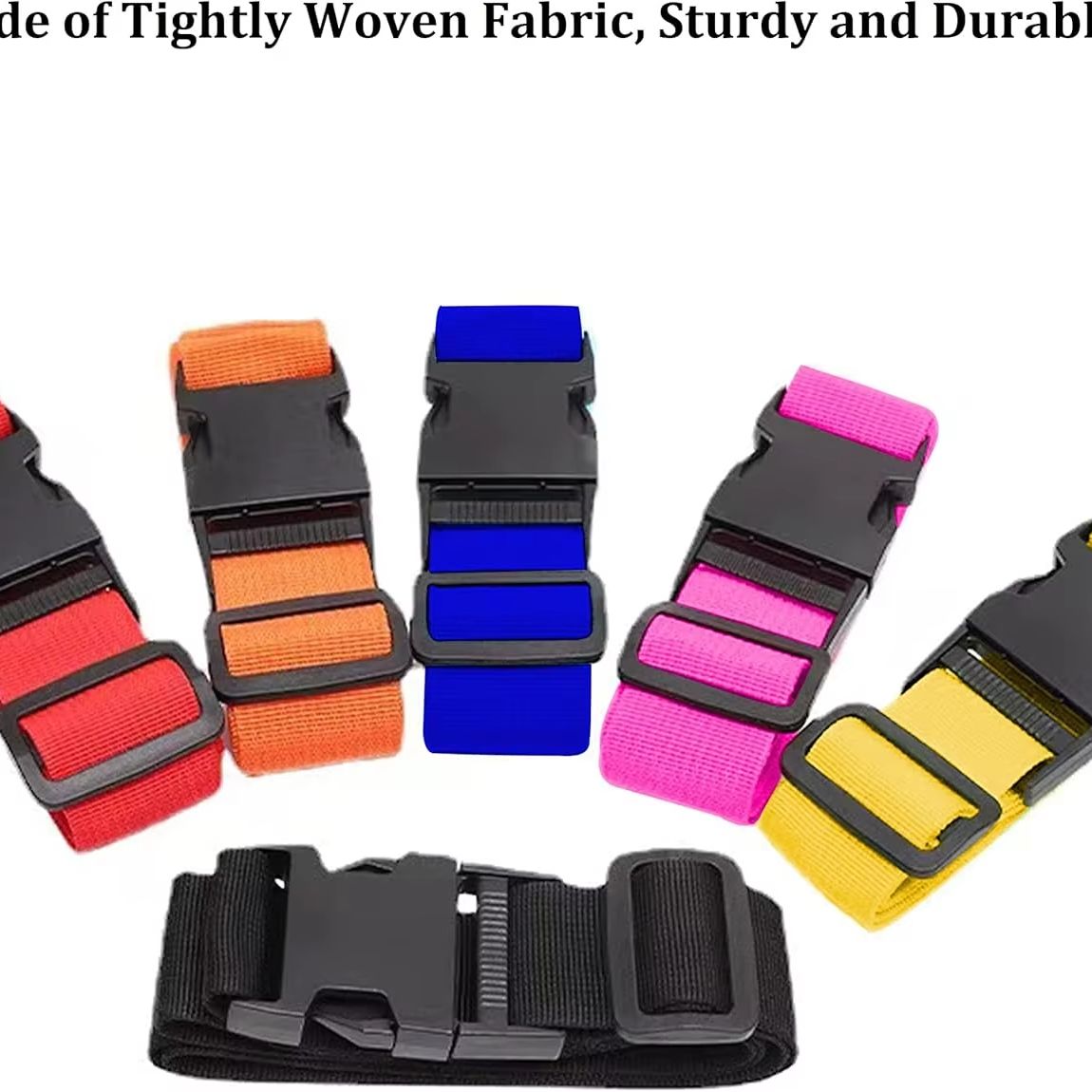 Bright Color Adjustable Luggag - Luggage Strap Belt review and price