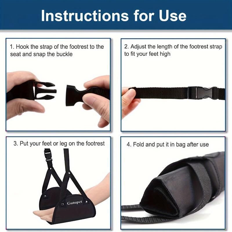 Airplane Foot Hammock, Foot Re - Travel Accessories On Plane review and price