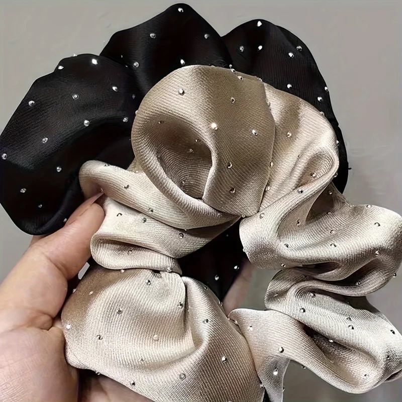 1/3PCS Satin Scrunchies With R - Travel Accessories For Elderly review and price