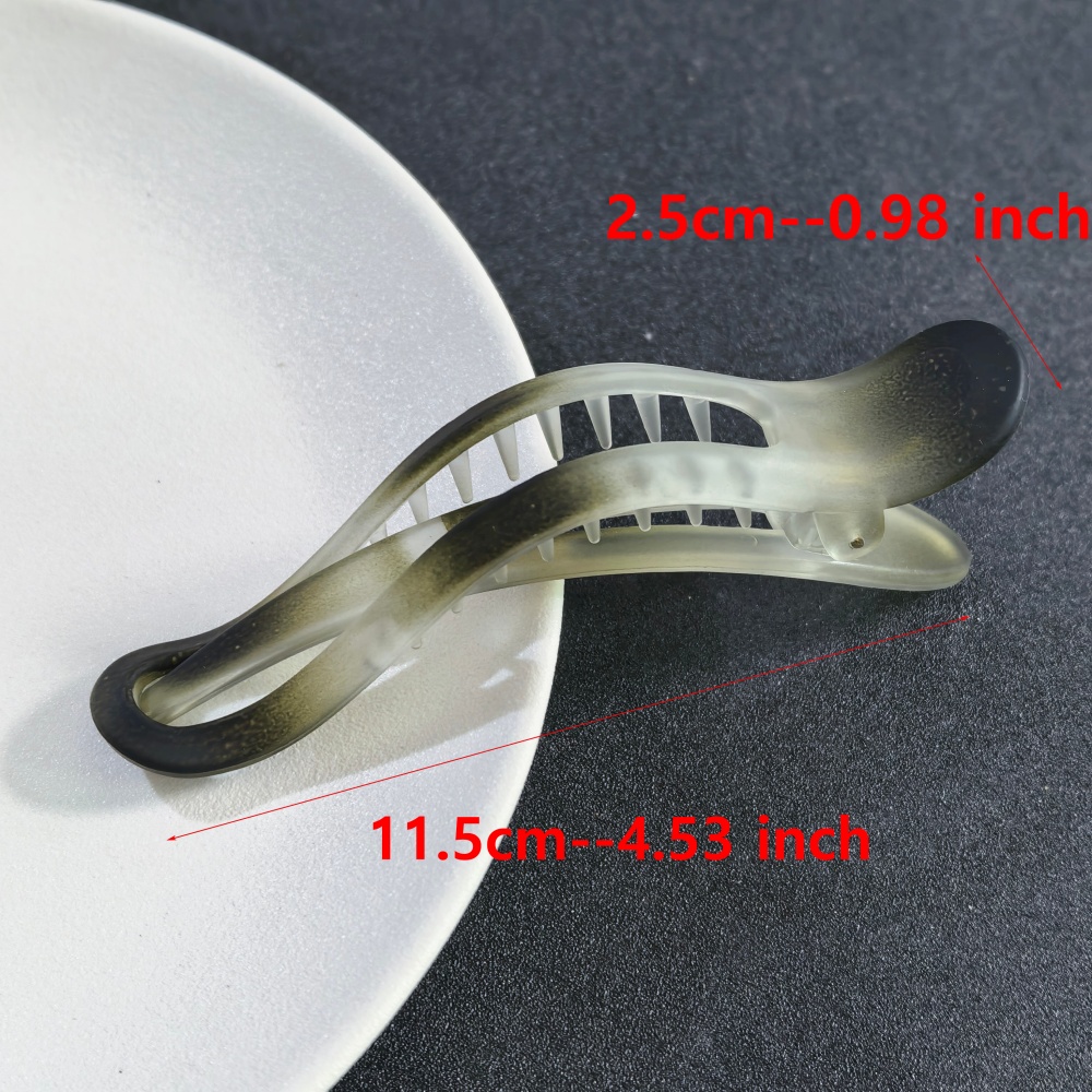 Large Flat Duckbill Hair Claw  - Travel Accessories For Elderly review and price