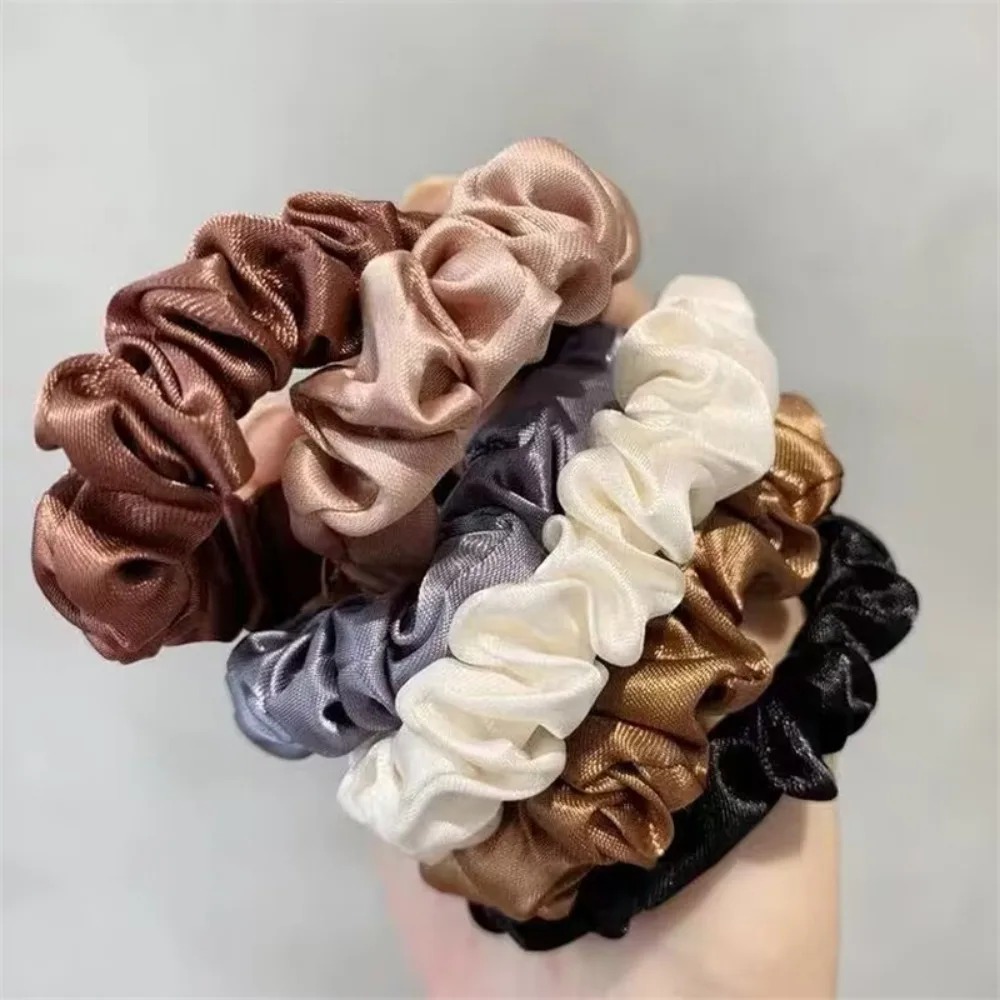 6Pcs Soft Satin Hair Scrunchie - Travel Accessories For Elderly review and price