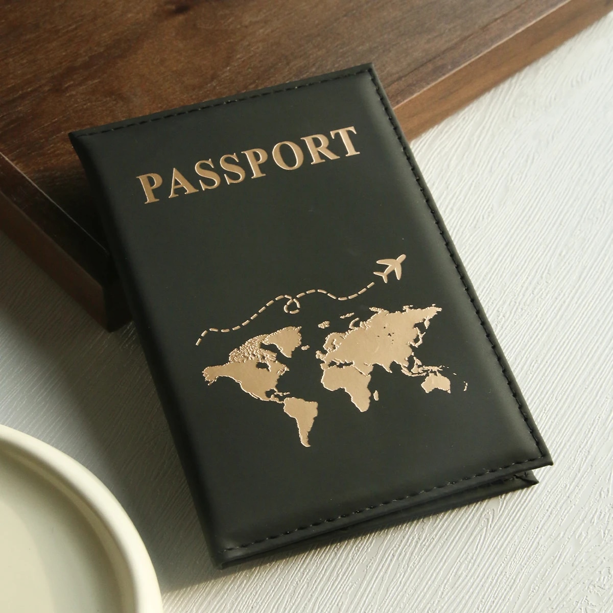 World Map Pattern Passport Hol - Travel Accessories In Store review and price